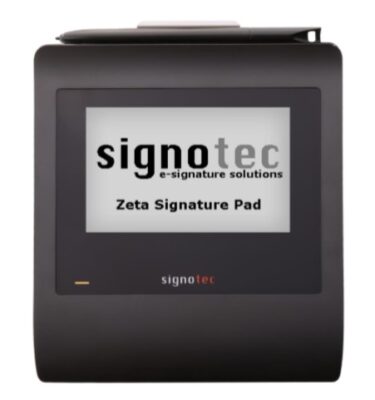 Capturador de firma - Signotec - Zeta