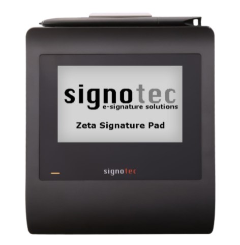 Capturador de firma - Signotec - Zeta